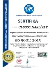 sertifikalı nakliyat